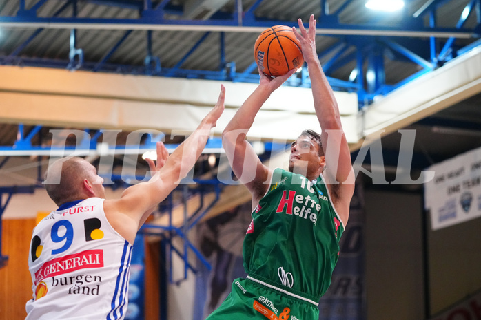 Basketball Superliga 2024/25, Grunddurchgang, 2. Runde, Oberwart vs. Kapfenberg



