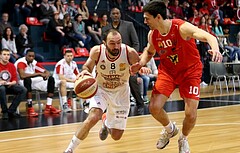 Basketball ABL 2016/17, Playoff VF Spiel 1 BC Vienna vs. WBC Wels


