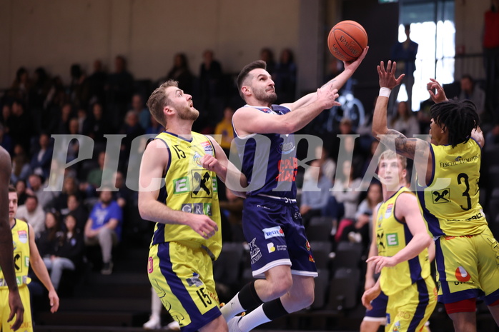 10.04.2023, Graz, Raiffeisen Sportpark Graz, Basketball Superliga 2022/23, 9. Qualifikationsrunde, UBSC Raiffeisen Graz vs. COLDAMARIS BBC Nord Dragonz 10.04.2023, Graz, Raiffeisen Sportpark Graz, Basketball Superliga 2022/23, 9. Qualifikationsrunde, UBSC Raiffeisen Graz vs. COLDAMARIS BBC Nord Dragonz