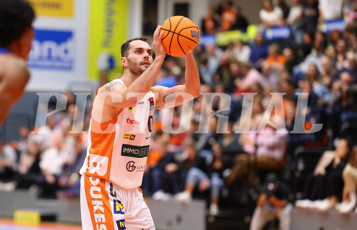 Basketball Superliga 2024/25, Grunddurchgang 3.Runde Klosterneuburg Dukes vs. Oberwart Gunners