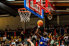 Basketball, Win2Day Superliga 2024/25, 2. Platzierungsrunde, Traiskirchen Lions, Oberwart Gunners, Siegfried 