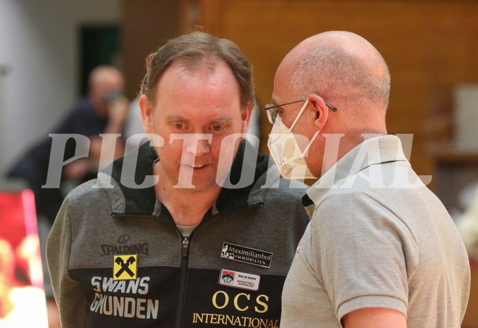 Basketball Superliga 2021/22, 4.Plazierungsrunde Gmunden Swans vs. Kapfenberg Bulls


