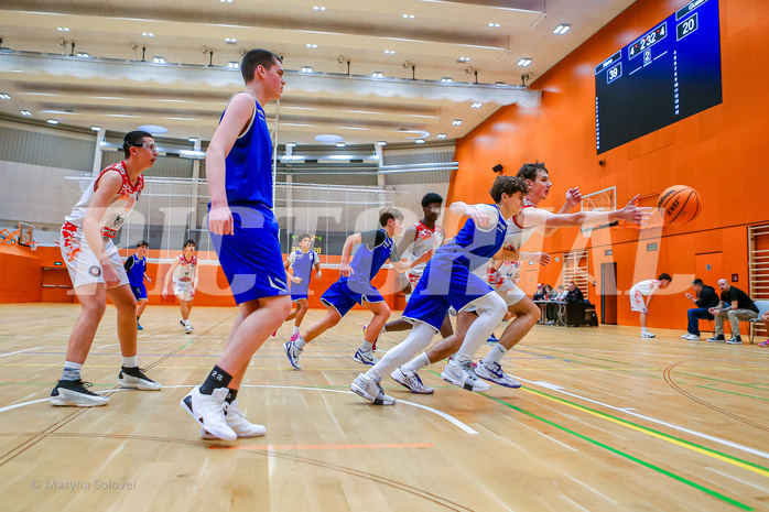 30.11.2024 Österreichischer Basketballverband 2024/25, SLMU16, BC Vienna vs. SG Salzkammergut 
