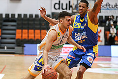 Basketball Superliga 2021/22, Grunddurchgang 14.Runde Klosterneuburg Dukes vs. SKN St. Pölten


