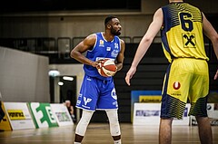 Basketball, ABL 2018/19, Grunddurchgang 36.Runde, UBSC Graz, Oberwart Gunners, Christopher Tawiah (14)