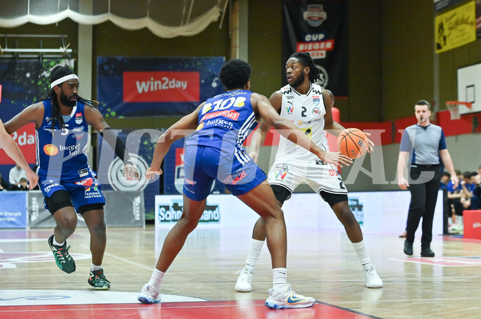 Basketball, Superliga 2024/25, Grunddurchgang 12.Runde, Flyers Wels vs. Oberwart Gunners,
