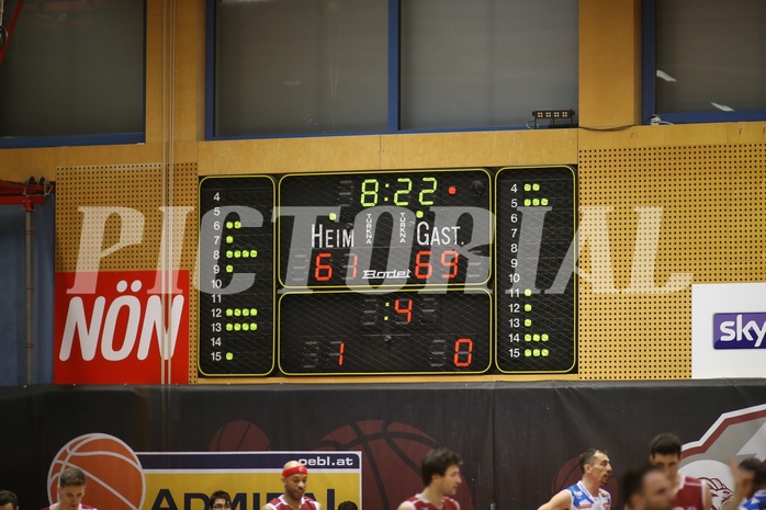 Basketball ABL 2017/18, Grunddurchgang 27.Runde Traiskirchen Lions vs. Kapfenberg Bulls