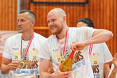 Basketball, Basketball Superliga 2024/25, Playoffs, Finale Spiel 1, Oberwart Gunners vs. BBC Nord Dragonz