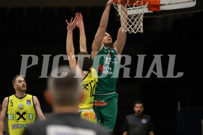 Basketball Superliga 2021/22, Grunddurchgang 15. Runde, UBSC Graz vs. Kapfenberg Bulls Basketball Superliga 2021/22, Grunddurchgang 15. Runde, UBSC Graz vs. Kapfenberg Bulls