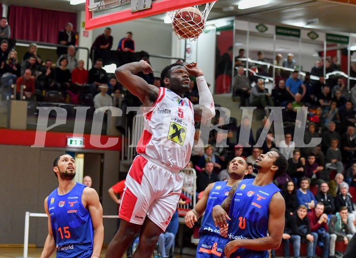 Basketball ABL 2018/19 Grunddurchgang 22. Runde Flyers Wels vs Bulls Kapfenberg