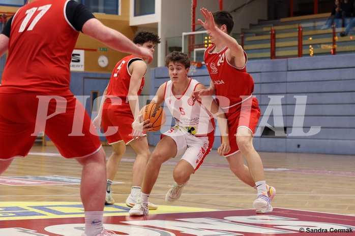 Basketball Superliga 2024/25, SLMU19 Traiskirchen Lions Academy vs. SG Salzkammergut


