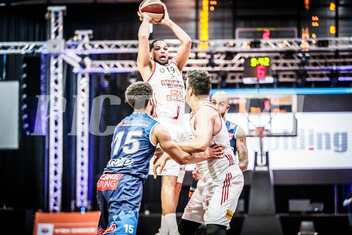 Basketball, ABL 2017/18, Playoff HF Spiel 3, BC Vienna, Kapfenberg Bulls, Jason Detrick (19)