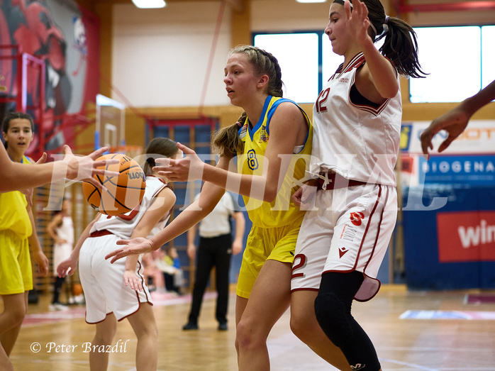 Basketball Superliga 2024/25, SLWU16 Traiskirchen Lionesses vs. UBBC Herzogenburg


