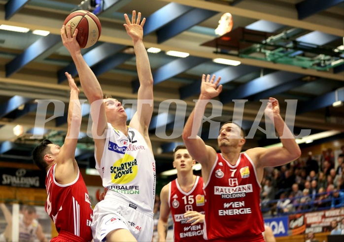 Basketball ABL 2016/17, Grunddurchgang 23.Runde Gmunden Swans vs. BC Vienna