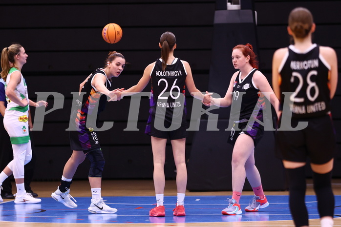 06.10.2024, Graz, Raiffeisen Sportpark, Basketball Damen Superliga 2024/25, Grunddurchgang, 2.Runde, UBI Holding Graz vs. Vienna United Basketball,  