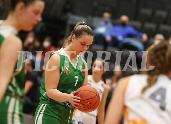 Basketball Damen Superliga 2021/22, Grunddurchgang 8.Runde BK Duchess Klosterneuburg vs. KOS Celovec


