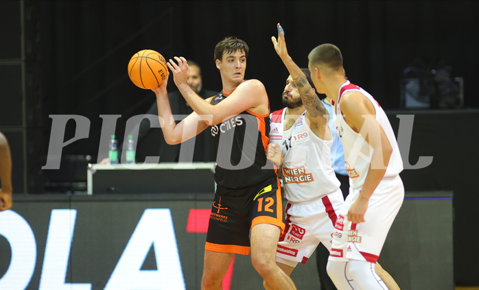 Basketball Superliga 2023/243, Grunddurchgang Spiel 5 Klosterneuburg Dukes vs. Kapfenberg Bulls