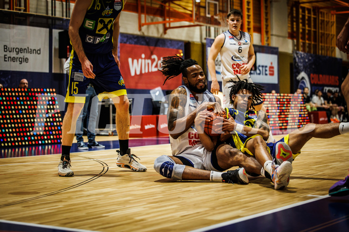 Basketball, win2day Basketball Superliga 2022/23, Grunddurchgang Runde 21, BBC Nord Dragonz, UBSC Graz, Aristide Boya (24)