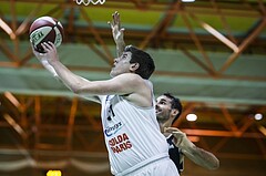 Basketball, Basketball Zweite Liga, Grunddurchgang 8.Runde, BBC Nord Dragonz, Basket Flames, Lukas Knor (21)