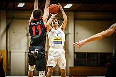 Basketball, Basketball Zweite Liga, Grunddurchgang 9.Runde, Mattersburg Rocks, Mistelbach Mustangs, Jan NICOLI (6)