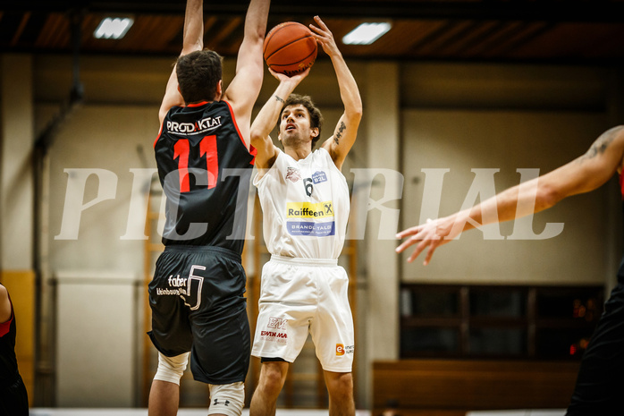 Basketball, Basketball Zweite Liga, Grunddurchgang 9.Runde, Mattersburg Rocks, Mistelbach Mustangs, Jan NICOLI (6)