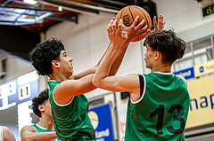 29.03.2025 Österreichischer Basketballverband 2024/25, SLMU16, Basket Dukes vs. KOS Celovec