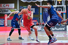 Basketball Superliga 2024/25, Playoff, Viertelfinale Spiel 1, Flyers Wels vs BBC Nord Dragonz,

