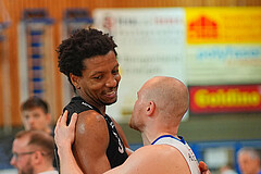 Basketball, Basketball Superliga 2024/25, Playoffs, Viertelfinale Spiel 3, Oberwart Gunners vs. Kapfenberg 