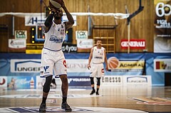 Basketball, ABL 2018/19, Playoff HF Spiel 1, Oberwart Gunners, Gmunden Swans, Justin Coleman (8)