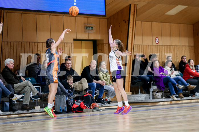 16.02.2025 Österreichischer Basketballverband 2024/25, SLWU16 Vienna United vs Basket Duchess
