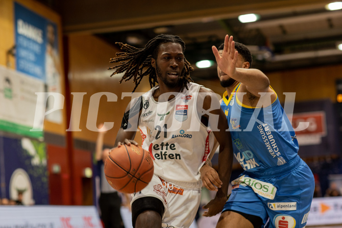 Basketball, Basketball Superliga 2022/23, Grunddurchgang Runde 18, Kapfenberg Bulls, SKN St. P