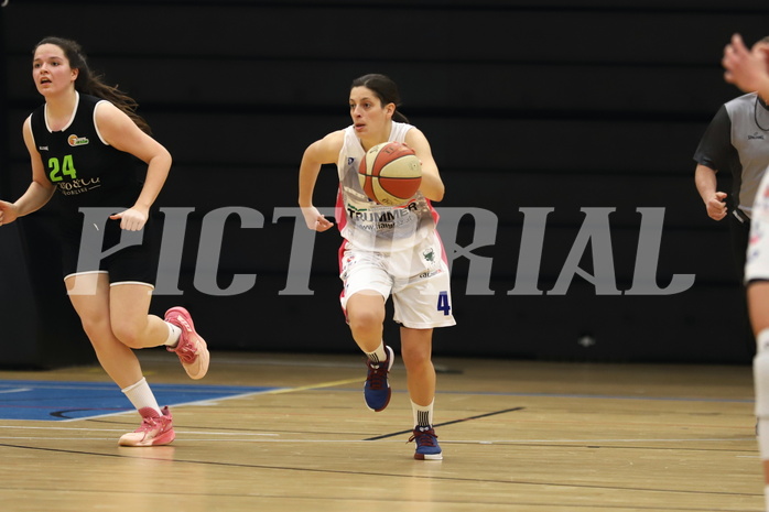 20.03.2022, Basketball Damen Superliga 2021/22, Grunddurchgang 10.Runde, UBSC-DBBC Graz vs. Basket Flames,  