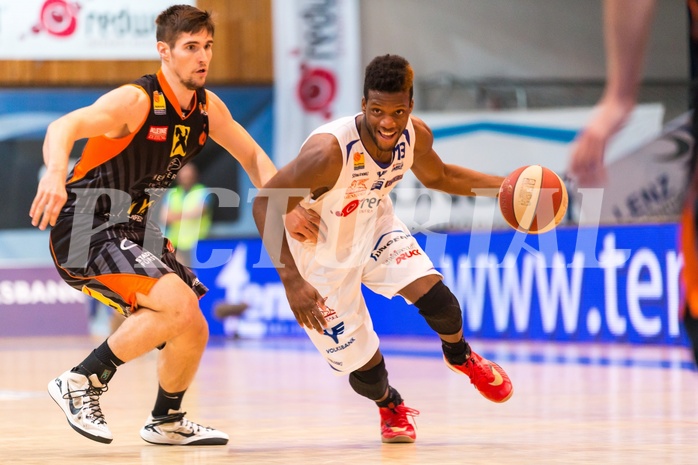 Basketball ABL 2015/16 Grunddurchgang 35.Runde Oberwart Gunners vs. Fürstenfeld Panthers
