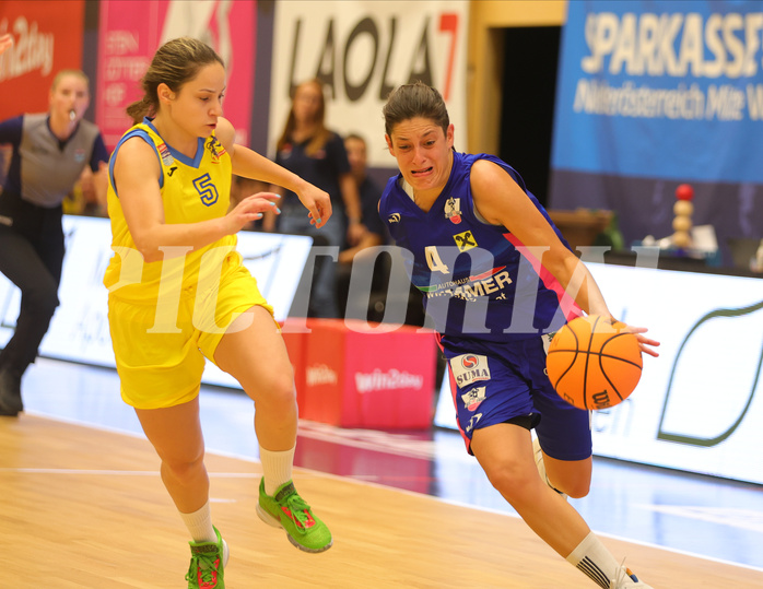 Basketball Damen Superliga 2023/24, Grunddurchgang 1.Runde SKN St. Pölten vs. UBSC-DBBC Graz



