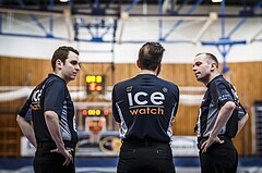 Basketball, ABL 2018/19, Playoff VF Spiel 1, Oberwart Gunners, BC Vienna, Referees