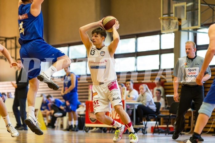 Basketball, 2.Bundesliga, Playoff VF Spiel 1, Mattersburg Rocks, Vienna D.C. Timberwolves, Benjamin BERNLEITHNER (13)