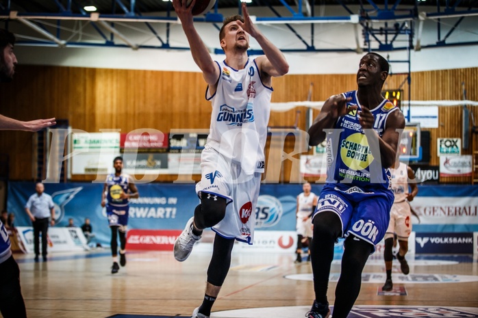 Basketball, ABL 2018/19, Playoff HF Spiel 1, Oberwart Gunners, Gmunden Swans, Georg Wolf (10)