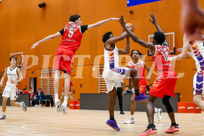 11.01.2025 Österreichischer Basketballverband 2024/25, SLMU19, Vienna United vs BC Vienna