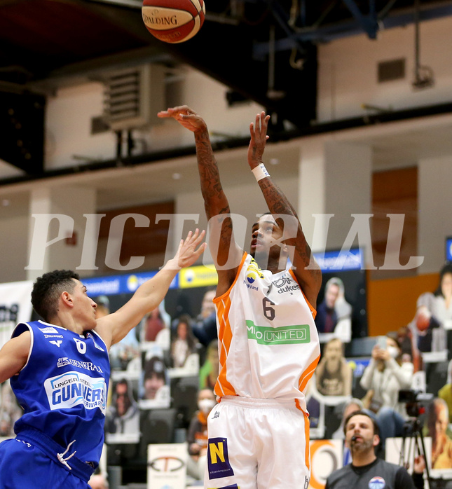 Basketball Superliga 2020/21, 7. Plazierungsrunde Klosterneuburg Dukes vs. Oberwart Gunners


