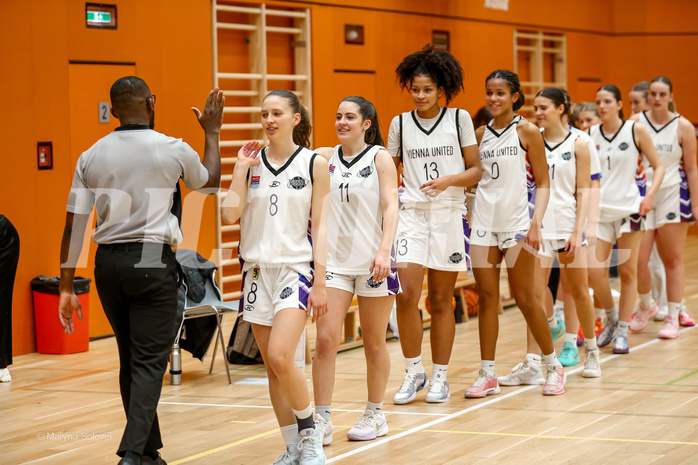 26.01.2025 Österreichischer Basketballverband 2024/25, SLWU19, Vienna United vs. UBI Graz