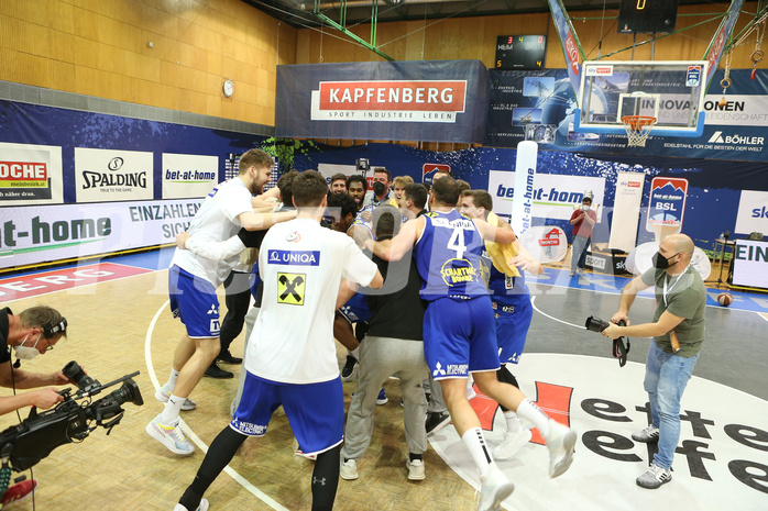 Basketball Superliga 2020/21, Finale Spiel 4 Kapfenberg Bulls vs. Gmunden Swans