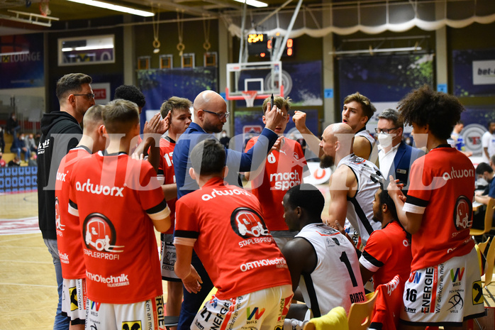 Basketball Superliga 2021/22, Grunddurchgang. 10.Runde Flyers Wels vs. Swans Gmunden