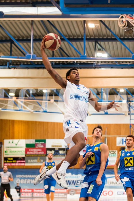 Basketball, ABL 2017/18, Grunddurchgang 2.Runde, Oberwart Gunners, UBSC Graz, Gregg Denzel (9)