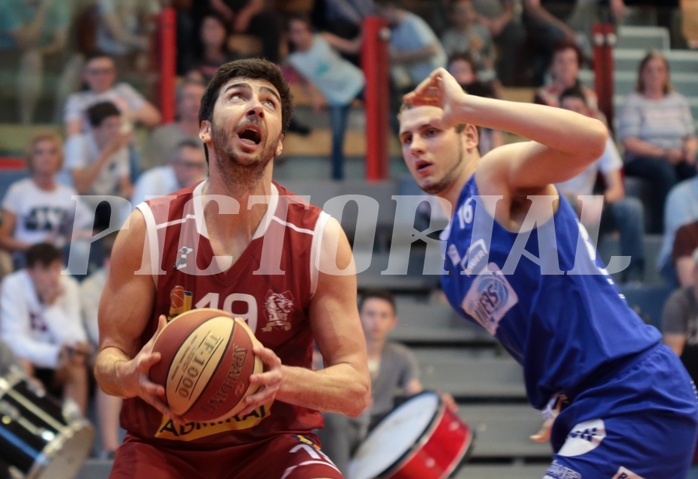 13.04.2018 Basketball ABL 2017/18 Grunddurchgang 32. Runde Traiskirchen Lions vs. Oberwart Gunners
