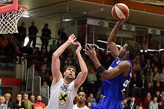 Basketball ABL 2015/16 Grunddurchgang 25. Runde WBC Wels vs Gunners Oberwart