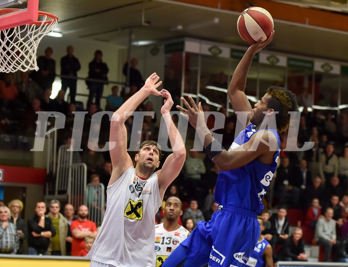 Basketball ABL 2015/16 Grunddurchgang 25. Runde WBC Wels vs Gunners Oberwart