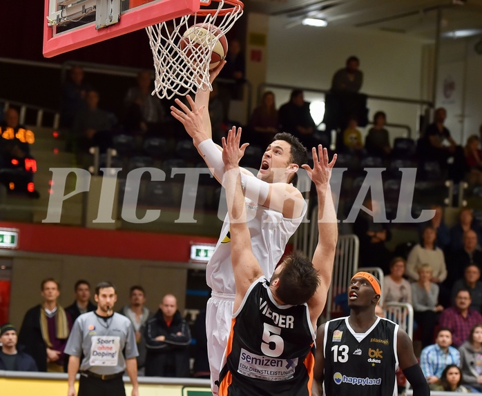 Basketball ABL 2015/16 Grunddurchgang 18.Runde WBC Wels vs BK Dukes Klosterneuburg