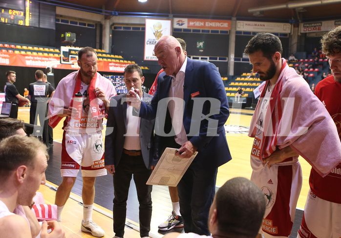 Basketball Superliga 2021/22, Halbfinale Spiel 1 BC Vienna vs. UBSC Graz