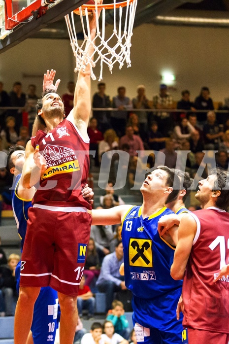 Basketball ABL 2015/16 Grunddurchgang 12.Runde Traiskirchen Lions vs. UBSC Graz