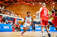Basketball, win2day Basketball Superliga 2024/25, Playoffs Viertelfinale 2. Spiel
, BBC Nord Dragonz, Flyers Wels, Rayshawn Mart (3)